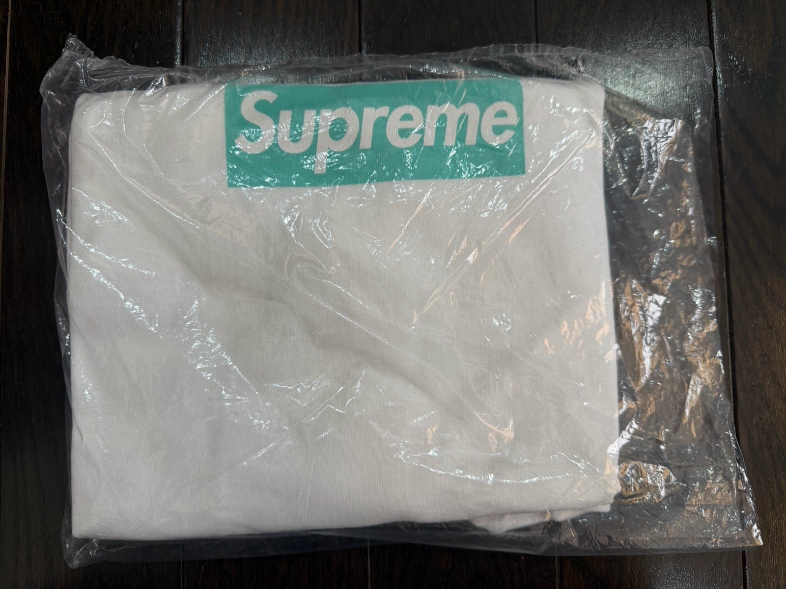 Supreme Tiffany & Co. Box Logo Tee White - Size Medium