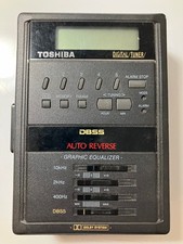 Toshiba KT-4549 Radio Cassette Player Tape Vintage Untested