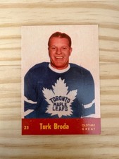2001-02 Parkhurst Reprints #106 Turk Broda - Toronto Maple Leafs