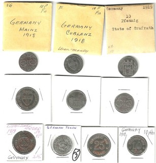 World Coin Lot: 10 German Notgeld