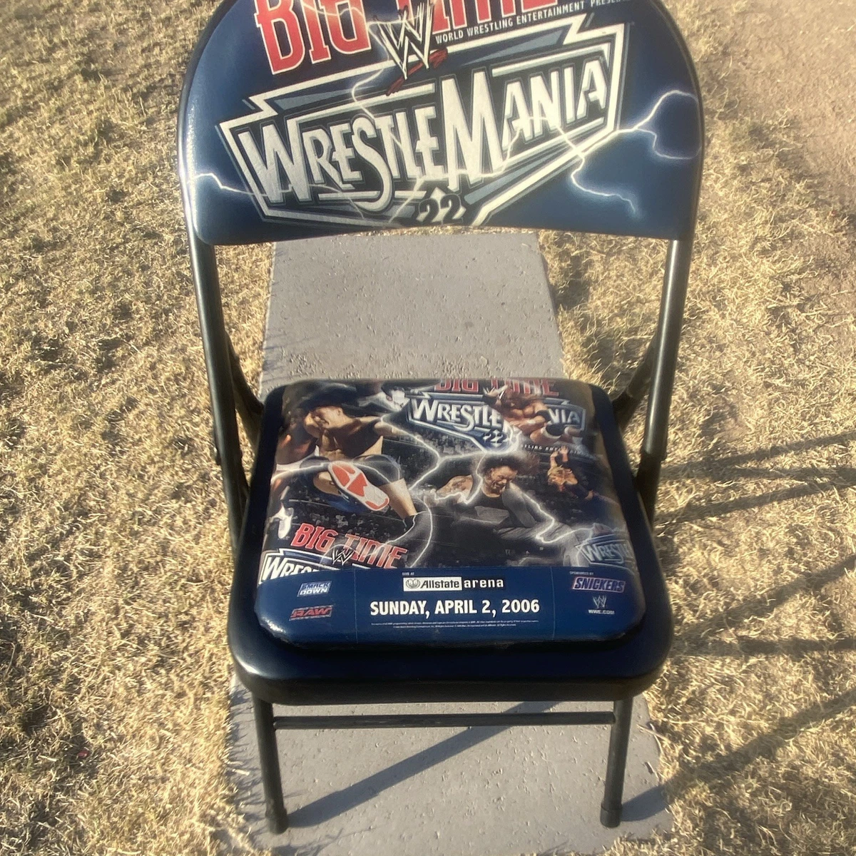Wrestlemania Chair for sale | eBay