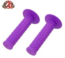 ALTA Triangle Bicycle 124mm Grips 7/8” Handlebar Purple Classic Durable BMX Grip