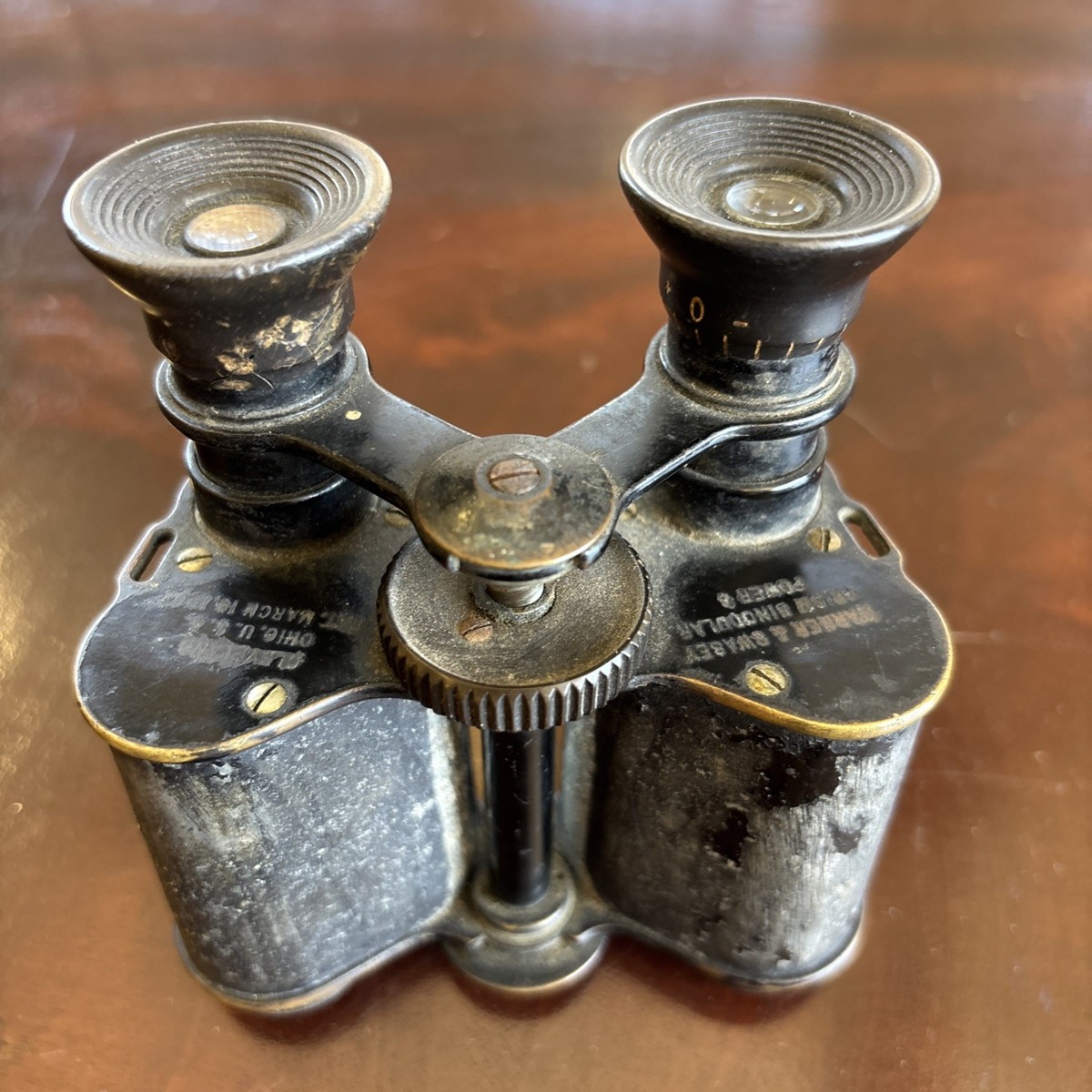 RARE* Warner & Swasey 6 Power Prism Binoculars 1902 WW1 | eBay