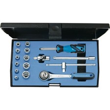 Steckschlüsselsatz 20 EMU-3 16-tlg.1/4 Zoll SW 4-13mm Z.72 6KT GEDORE