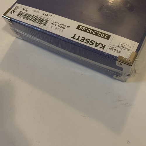NEW IKEA KASSETT BLUE Bins & Lids MEDIUM 8 1/4” X 10-1/4" x 6” 2-pack - Picture 4 of 5