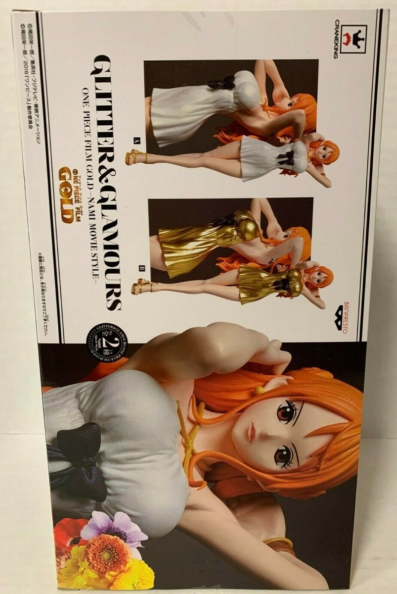 BANPRESTO ONE PIECE FILM GOLD GLITTER & GLAMOURS NAMI MOVIE STYLE