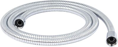 Miseno MNOHSH100CP 60'' Brass Hand Shower Hose w/1/2'' Connections Polished Chrome