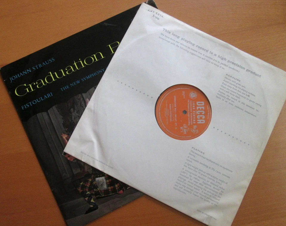 LXT 5372 Strauss Graduation Ball Fistoulari 1957 Decca Mono (no stereo) ED1 - Image 4 of 4