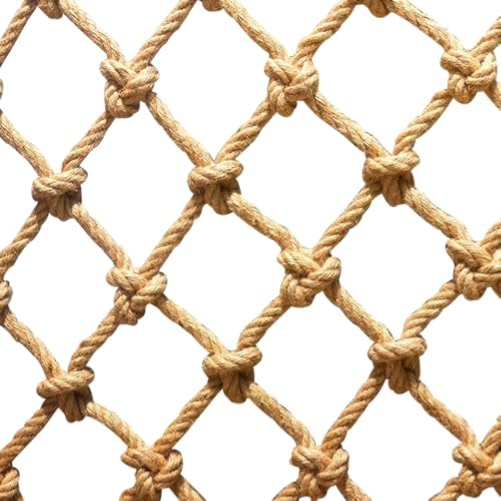 Rete Corda Canapa Rete Arrampicata Canapa Sicurezza Bambini Rete Anticaduta Scal