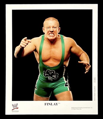WWE FINLAY P-1086 OFFICIAL LICENSED 8X10 ORIGINAL PROMO PHOTO FROM 2006 RARE