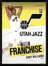 2024-25 Panini Instant Cody Williams ROOKIE THE FRANCHISE 1/234 SP Jazz #21 RC