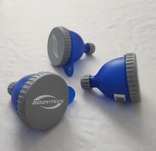 Fill-N-Go Powder Funnel with Cap - Blue - 3 FUNNELS