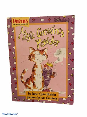 Vintage Parents' Magazine  Magic Growing Powder  Book By Janet Quin-Harkin 1980