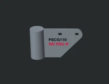 Snow Plow Curb Guards Set #110 Edge Saver Protector Fits Western Pro Plow 9'