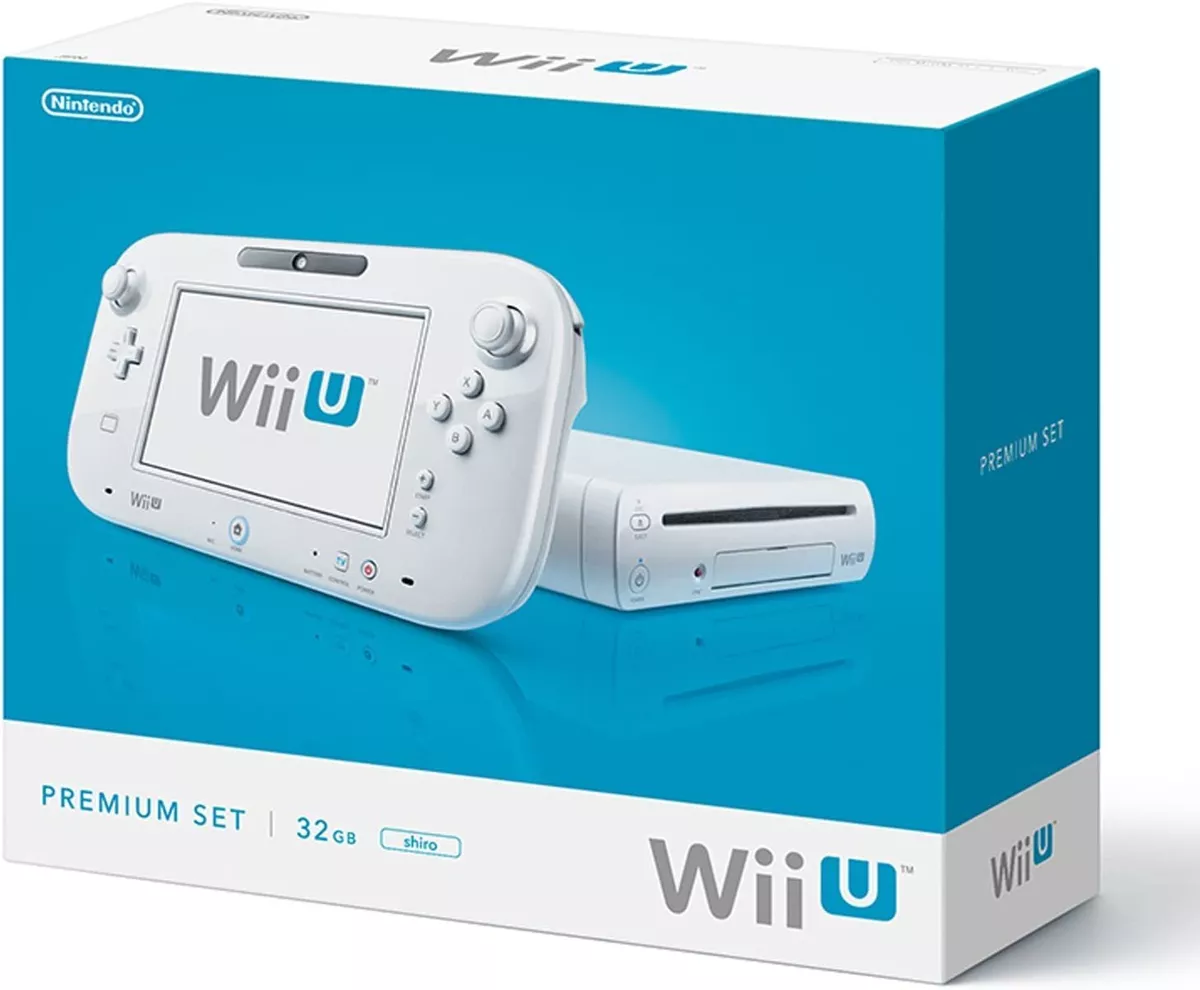 Nintendo Wii U Premium Set shiro WUP-S-WAFC Japanese Ver.