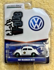 Greenlight 1/64 Volkswagen Vw Police 1964 Beetle White Chase