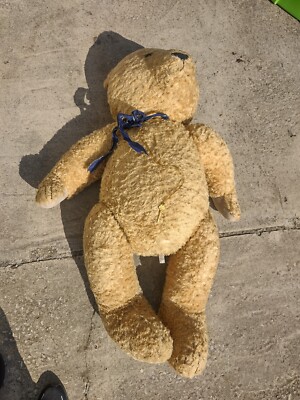 GIANT Teddy Bear Museum Stratford Upon Avon Loved to Pieces 48 inch Mohair Bear