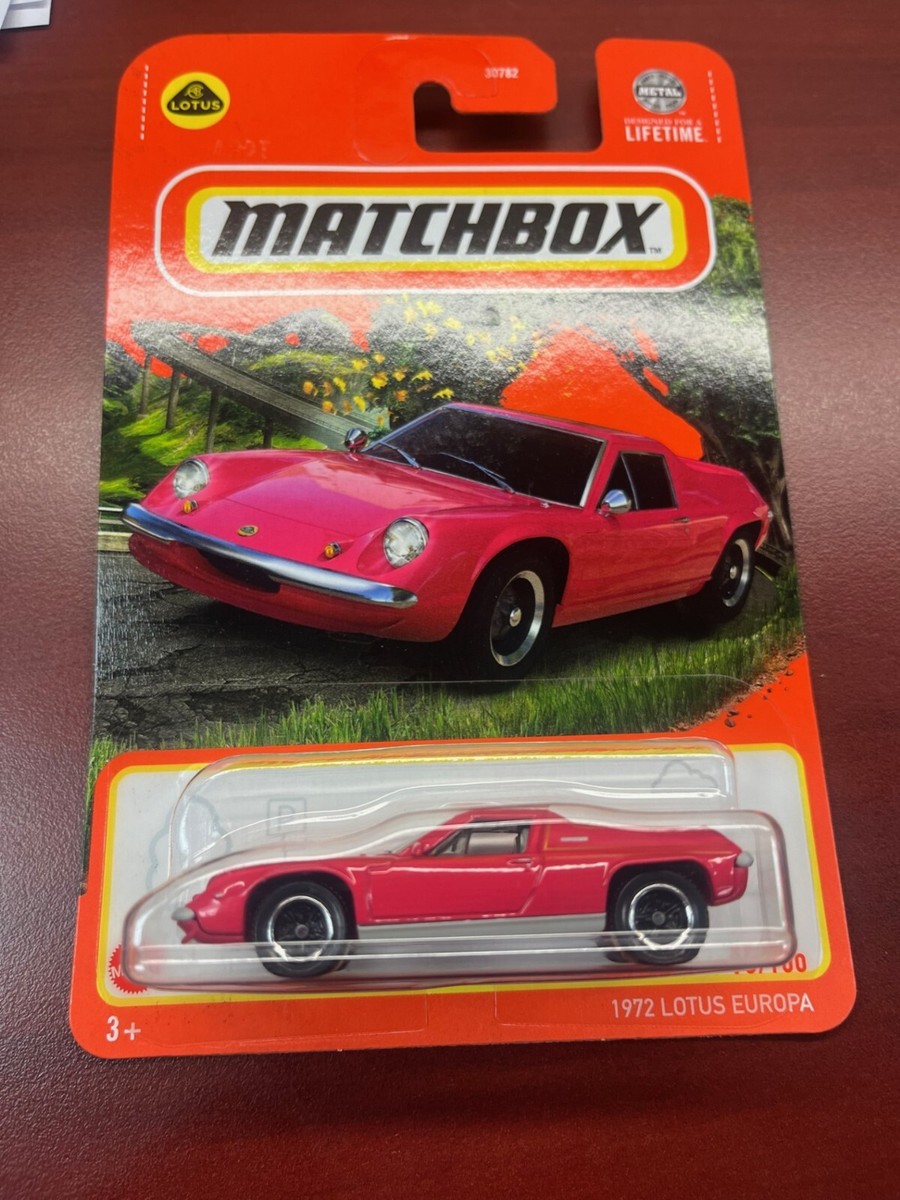 2024 Matchbox 1972 Lotus Europa. Color: Red #93 Mainline A85 | eBay