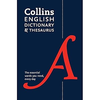 Collins English Dictionary and Thesaurus, , Used; Good Book