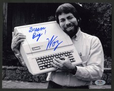 Steve Woz Wozniak SIGNED 8x10 Photo Apple I Computer founder PSA/DNA AUTOGRAPHED