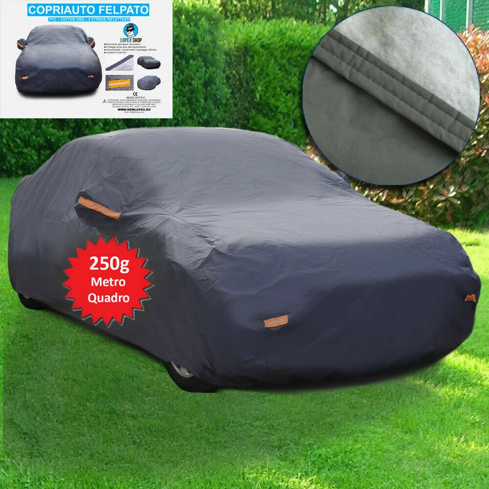 REBECA SHOP TELO COPRIAUTO FELPATO 6 RIFRANGENTI IMPERMEABILE ADATTABILE VEDI COMPATIBILITA