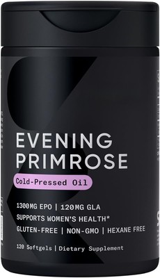 Evening Primrose Supplement from Cold Pressed Oil - Softgels for Women s Health