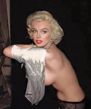 MARILYN MONROE 8.5X11 PHOTO ORIGINAL HOT SEXY PLAYBOY GIRL WOMAN MODEL POSTER