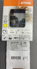 Stihl OEM 14" Guide Bar 3/8P" .050" 50DL 3005-000-4809 63PS-50 Chain 3/8