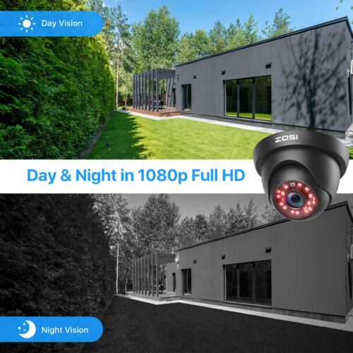 ZOSI 8CH 5MP Lite DVR 2MP Außen Überwachungskamera Set CCTV Kamera IR Nachtsicht - Bild 26 von 55