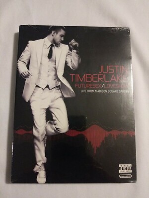 Justin Timberlake Futuresex Loveshow (2007 DVD W/S) NEW Sealed Free Shipping !!!