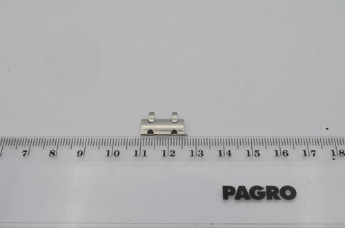 UNION GLASHÜTTE VINTAGE ERSATZGLIED GLIED LINK STAHL 16MM - Picture 2 of 2