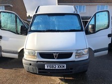 Thermal Blinds Screens Renault Master 1997–2010 Internal Silver Insulated screen