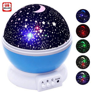 LED USB Star Light Sleep Romantic Starry Night Sky Projector Cosmos Lamp Kids