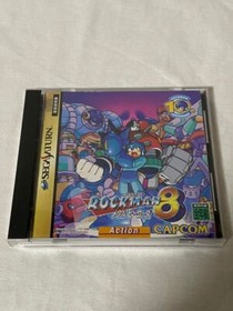 USED Mega Man8 Rockman8 MEGA MAN8 Sega Saturn from japan