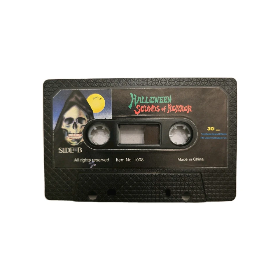 Chamber of Horrors Cassette Tape Untested Halloween Sounds (not sealed) Foto 3 de 4