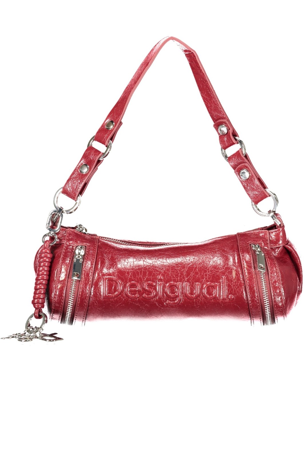 Borsa Desigual Bag_half Logo Zarauz Nf 26Waxpa2 Donna Rosso Unica - Immagine 2