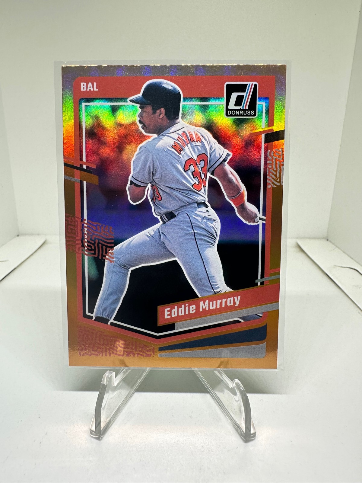 2023 Donruss #205 Eddie Murray Holo Orange - Orioles