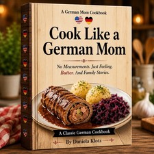 Product Image: Cook Like a German Mom Cookbook Signed by Author Hardcover