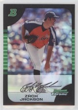 2005 Bowman Draft Zach Jackson Zachary Jackson #BDP123 hg6