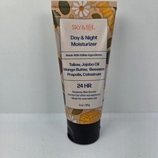 Hidratante día y noche Sky & Sol 3 oz sebo jojoba mango mantequilla hidratación 24 horas