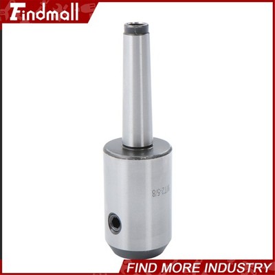 Findmall MT2 Morse Taper End Mill Tool Holder 5/8 In Adapter for 3/8-16 Drawbar