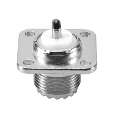 UHF Female SO239 Panel Chassis Mount Flange Deck Mount Solder Cup 8183