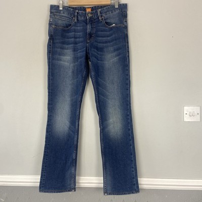 Boss Orange Hugo Boss Jeans Mens 32 X 32 Blue Denim Trousers Smart Casual