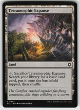 Terramorphic Expanse Commander: Bloomburrow 345 C NM MTG