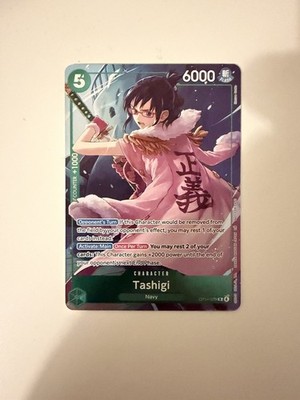 OP14-029 Tashigi R Dash Pack Alt Art One Piece TCG English Card Dash Pack