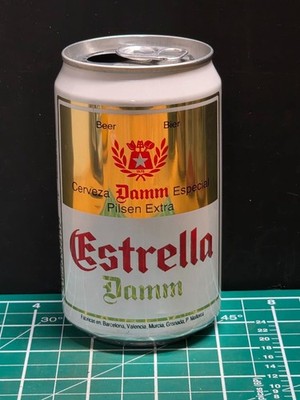 ESTRELLA DAMM PILSEN EXTRA 1995 BEER CAN 330ML (TRAY 13)