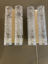 2x Doria Wandlampe Paar Lampe Leuchte Wandleuchte 70er Jahre