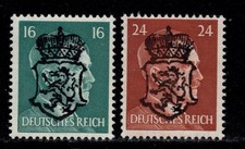 Austria 1945 Graz local overprint on Germany old Michel CV 55 EUR MNH seldom