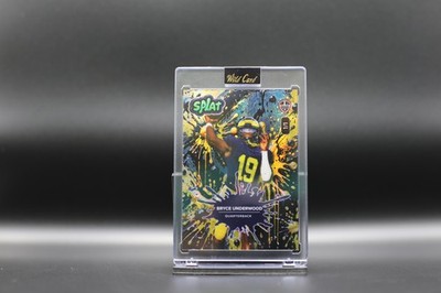 2025 Wild Card Splat Bryce Underwood 1/1 Michigan Wolverines QB