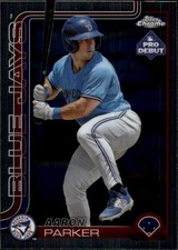2025 Topps Pro Debut Aaron Parker #PDC-21 Chrome Dunedin Blue Jays 29F
